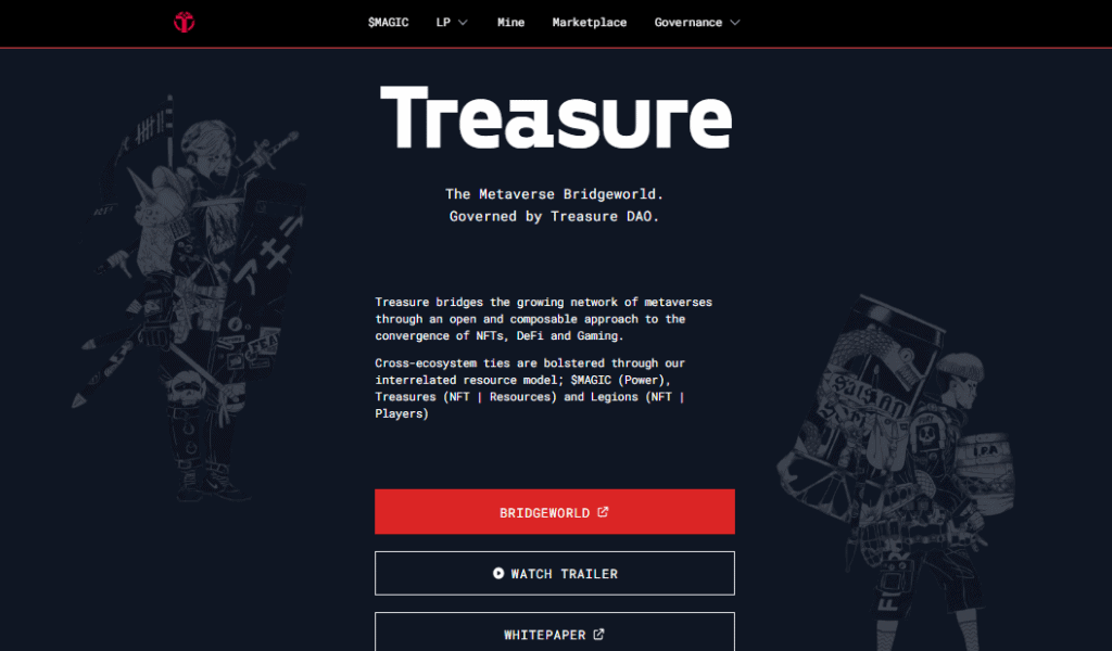 treasureDAO on arbitrum