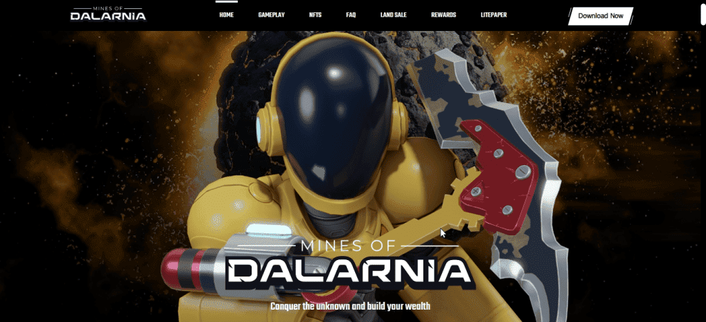 mines of dalarnia nft game