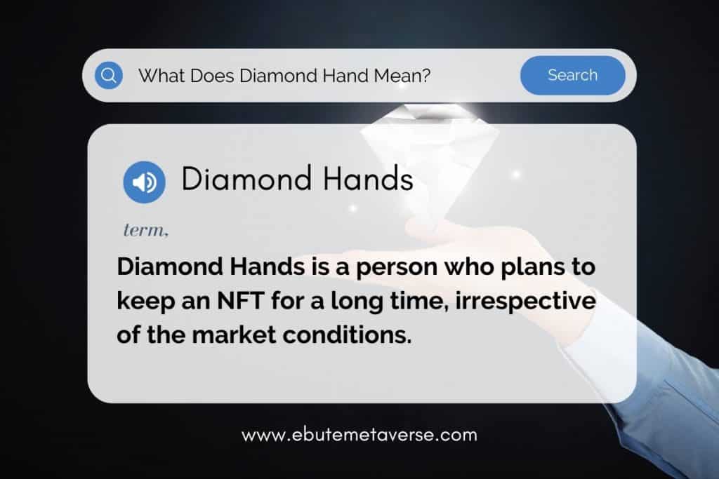 diamond hands nft meaning
