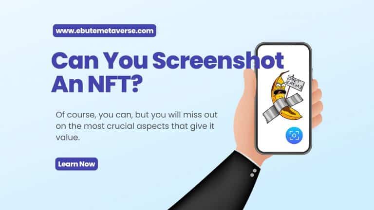 can you screenshot an nft