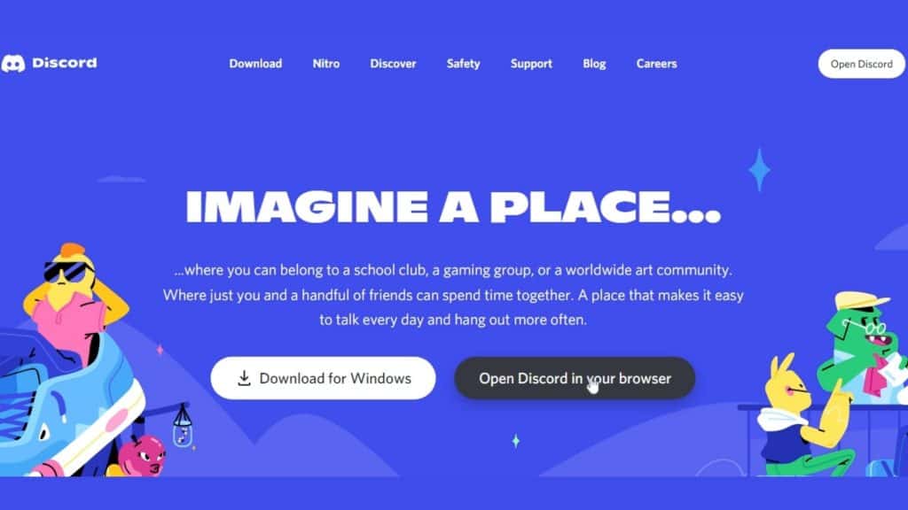 Discord Homepage