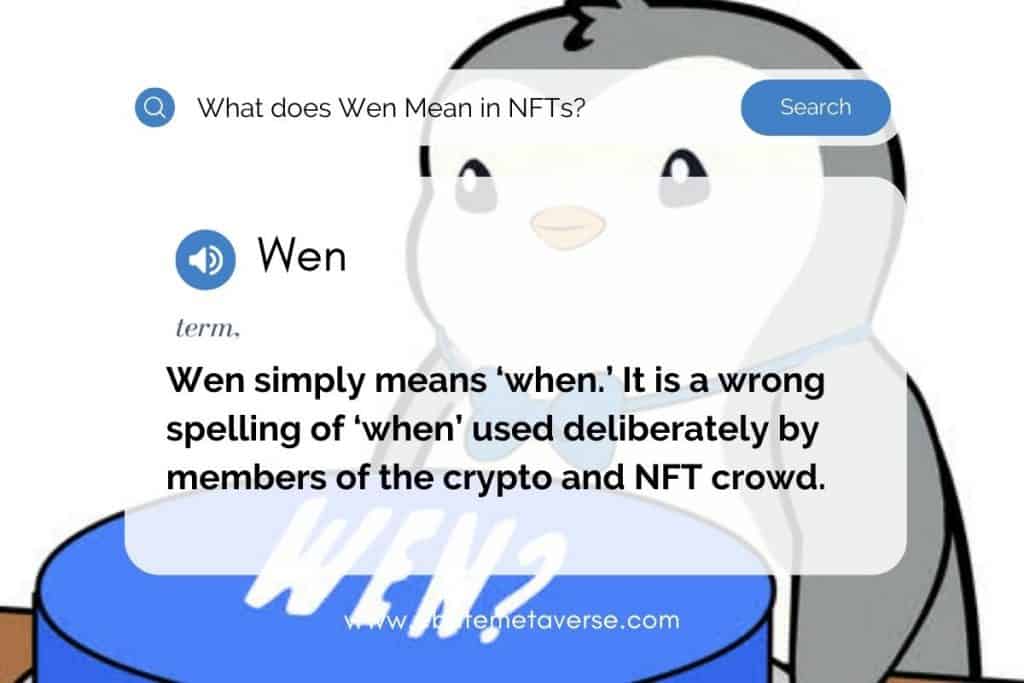 wen meaning nft