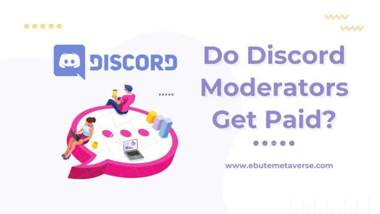 do discord moderators get paid