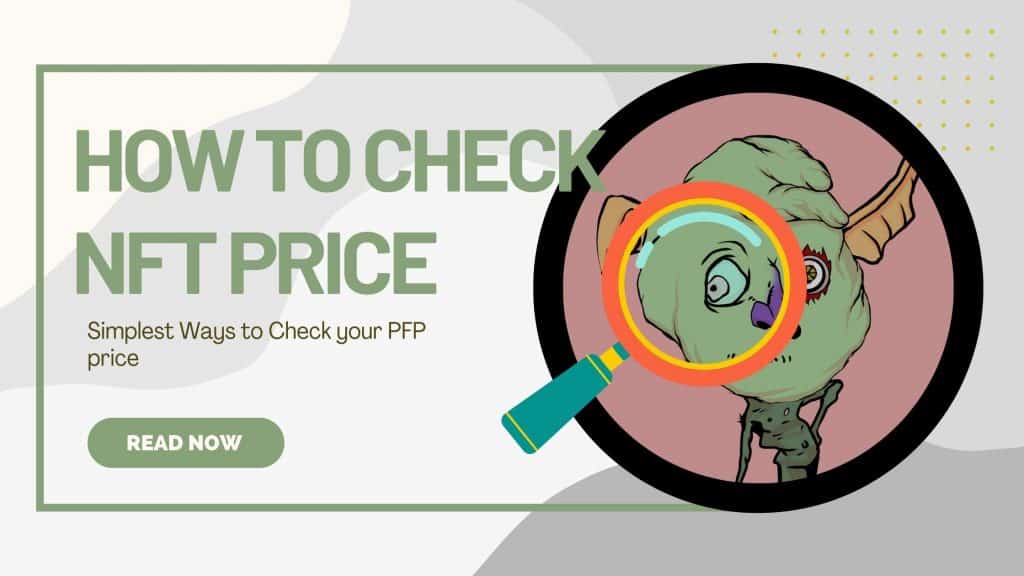 how to check nft price
