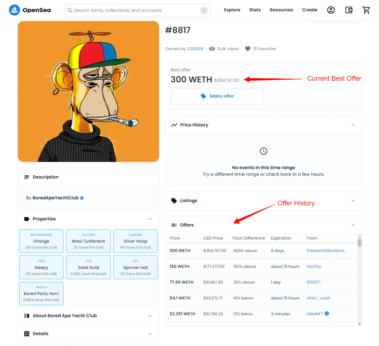 How To Check NFT Price Simplest Ways + Price Estimators Ebutemetaverse