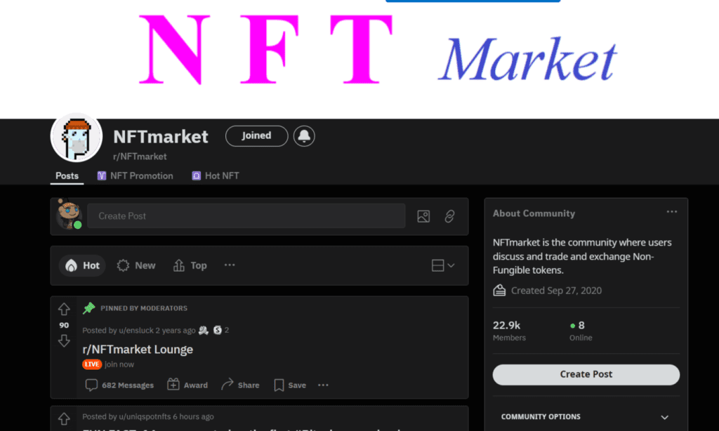 nft market subreddit