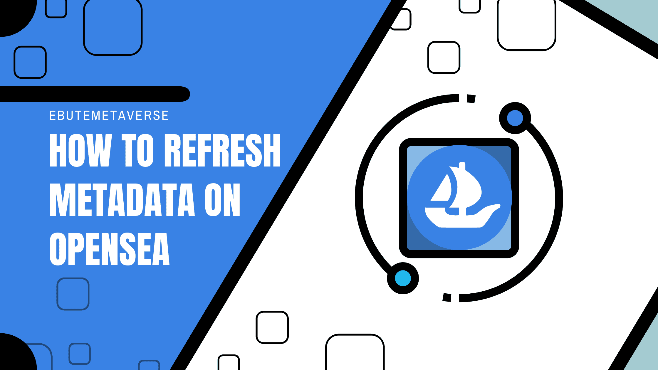How to refresh metadata on opensea