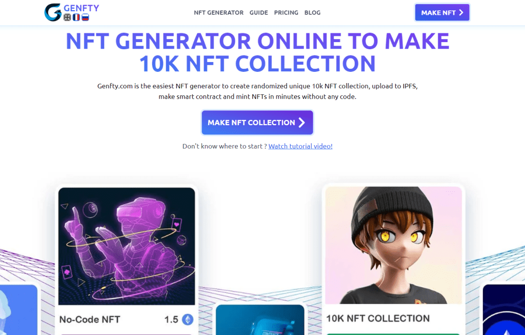 genfty free nft generator software