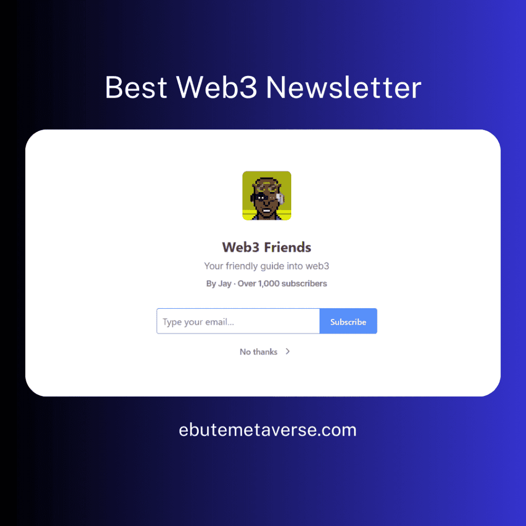 Best Web3 Newsletter Web3 friends 1
