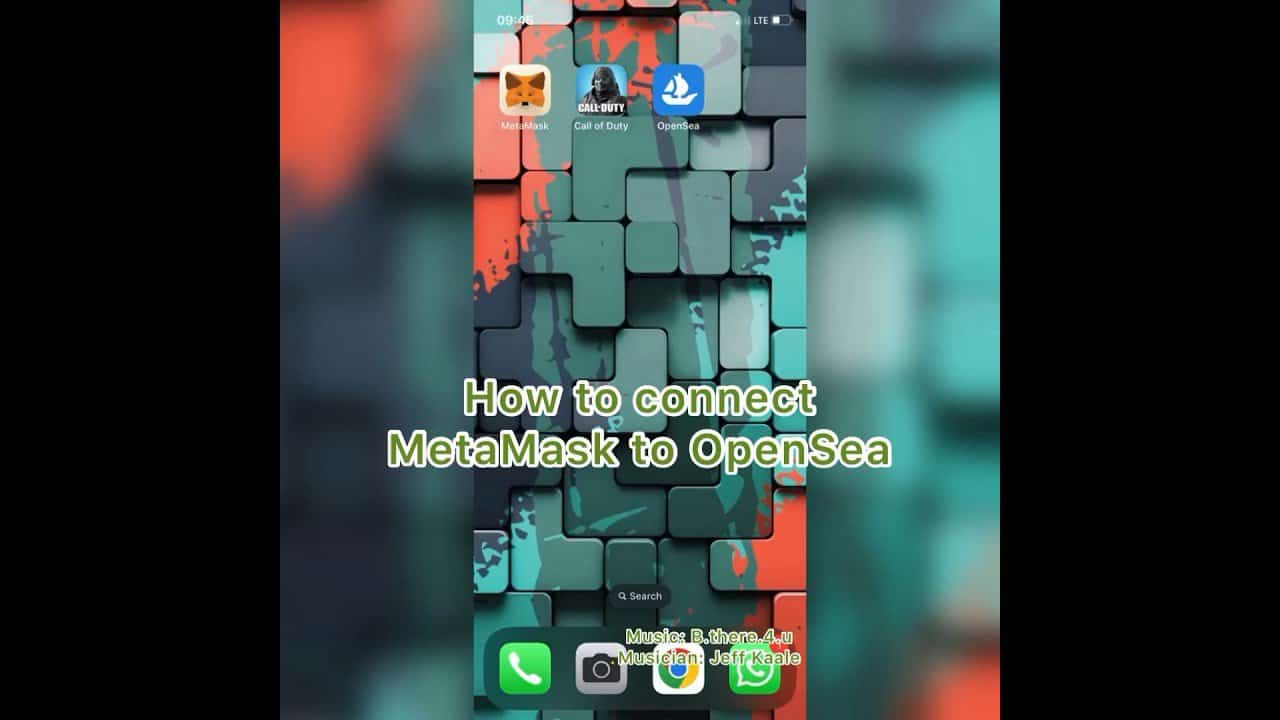 How to easily connect MetaMask wallet to OpenSea