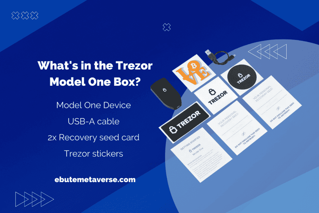 Trezor Model One review whats in the box 1